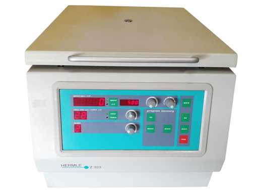 HERMLE - Z 323 - Universal high-speed centrifuge with rotor 220.85.V01