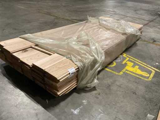 Europees eiken vellingdelen 20x160 mm (58x)