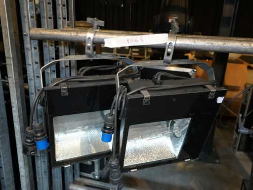 PHILIPS – FLUTLICHT – ASYMMETRISCHES HQI 400 TS (SET VON 2 PCS)