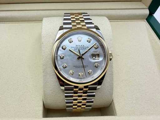 Rolex Datejust 36 126203 | Mother Of Pearl Diamond Dial | Unworn | 2026