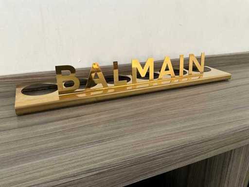 Décoration coiffeur BALMAIN