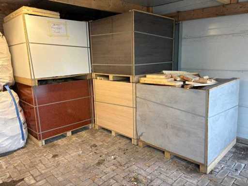 Un lot de lemne de foc