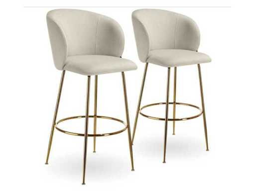 tectake® - Luana - Tabouret de bar (4x)