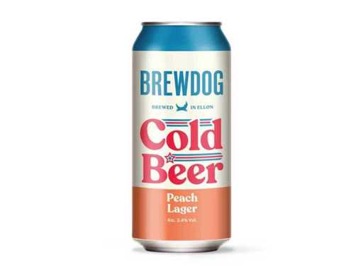 BrewDog Cold Beer Peach 4 Pack (406x)