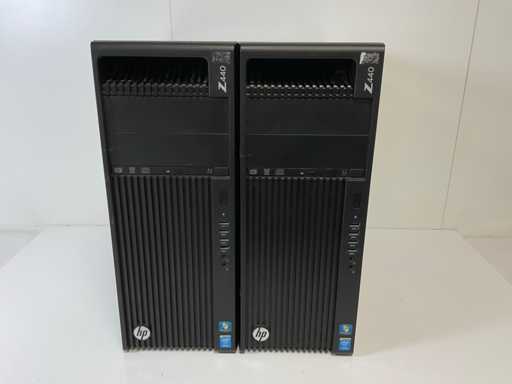 HP Z440, Xeon(R) E5-1620 v3, 32 GB RAM, SENZA HDD, NVIDIA Quadro K2200 4GB workStation (2x)