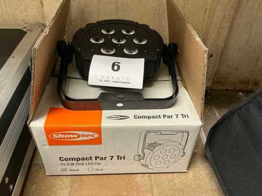 SHOWTEC COMPACT PAR 7-3 Led spot (2x)