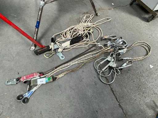 Various safety lines / hooks