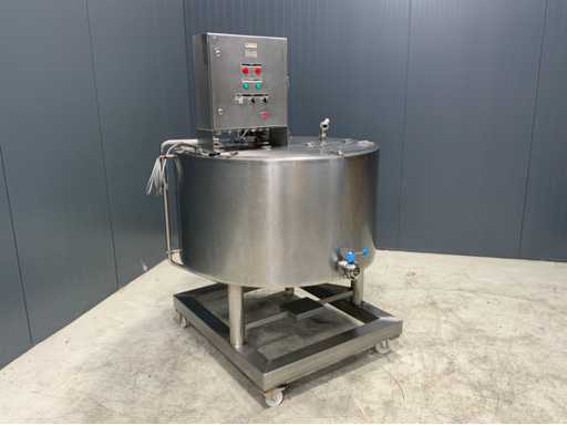 Verwarmingsketel met zwaar roerwerk