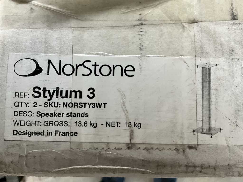 2 Speaker stands NORSTONE STYLUM 3