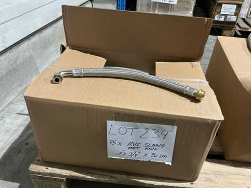Stainless Steel Hose with knee (75x)
