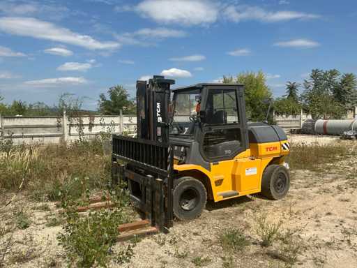 TCM FD70-4L Diesel Forklift 7T