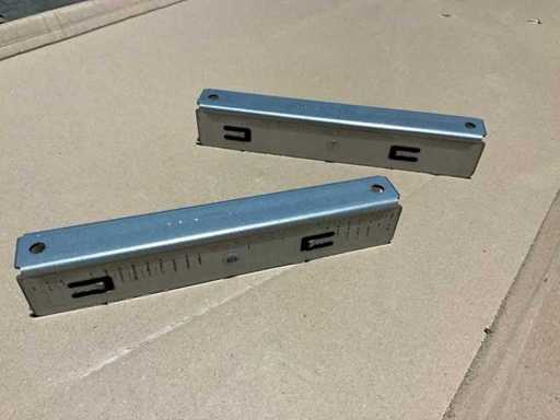 Esdec ClickFit Evo Element do montażu szyny (1650x)