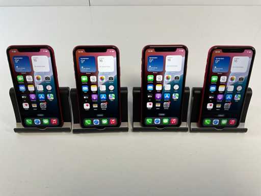 Apple iPhone XR - 64 GB - Red (4x)