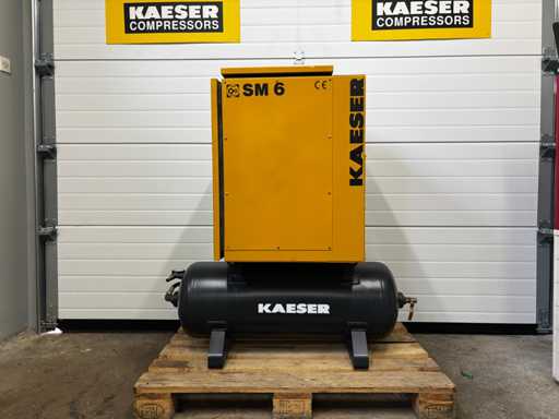 KAESER SM 6 Schraubenkompressor mit integriertem Luftbehälter