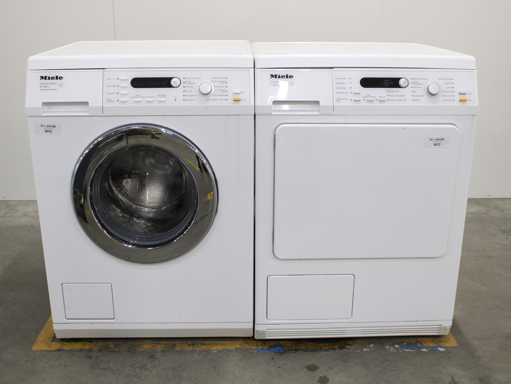 Lavatrice Miele W 5825 SoftCare System & Asciugatrice Miele T 8841 C SoftCare System