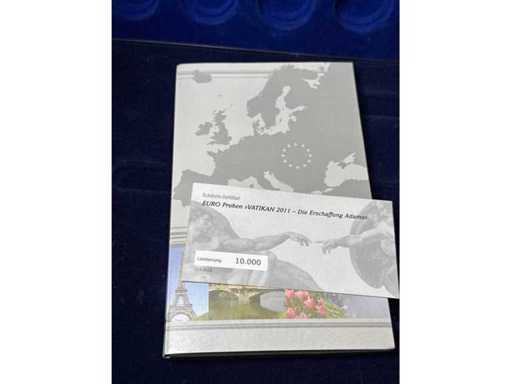 Échantillons d’euros du Vatican