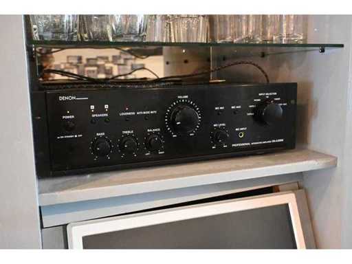 Denon DN-A300M Professional Amplifier mit 4 Lautsprechern