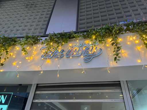 Neon bord "Vapiano Take away"