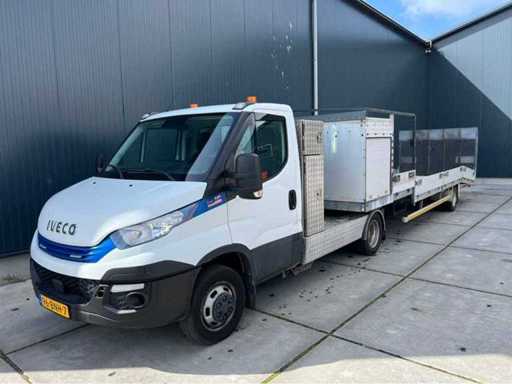 Iveco - Daily 50c14N - max 11900 kg Samenstel - Bedrijfswagen - Coxx oplegger  -  CNG - 2019