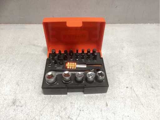 BAHCO BIT- EN DOPPENSET 26 DELIG