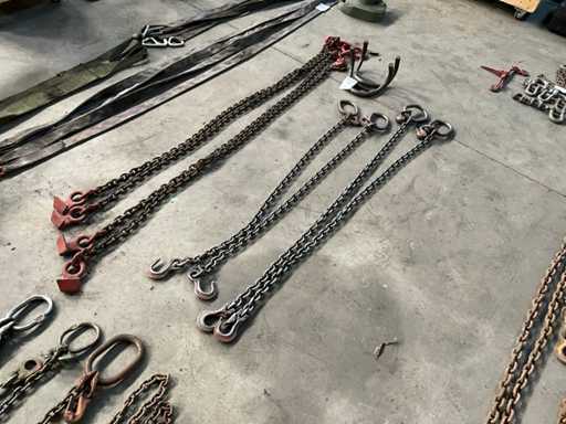 Diverse hijsketting (5x)