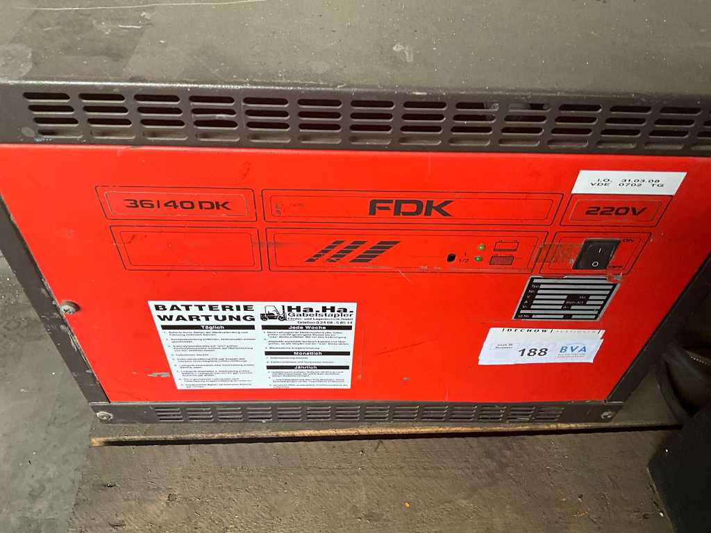FDK 36/40DK charger 36v 40a 230v