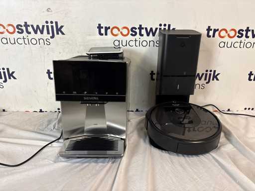 Aspirator robot Irobot Roomba i7 | Aparat de cafea Siemens EQ900 