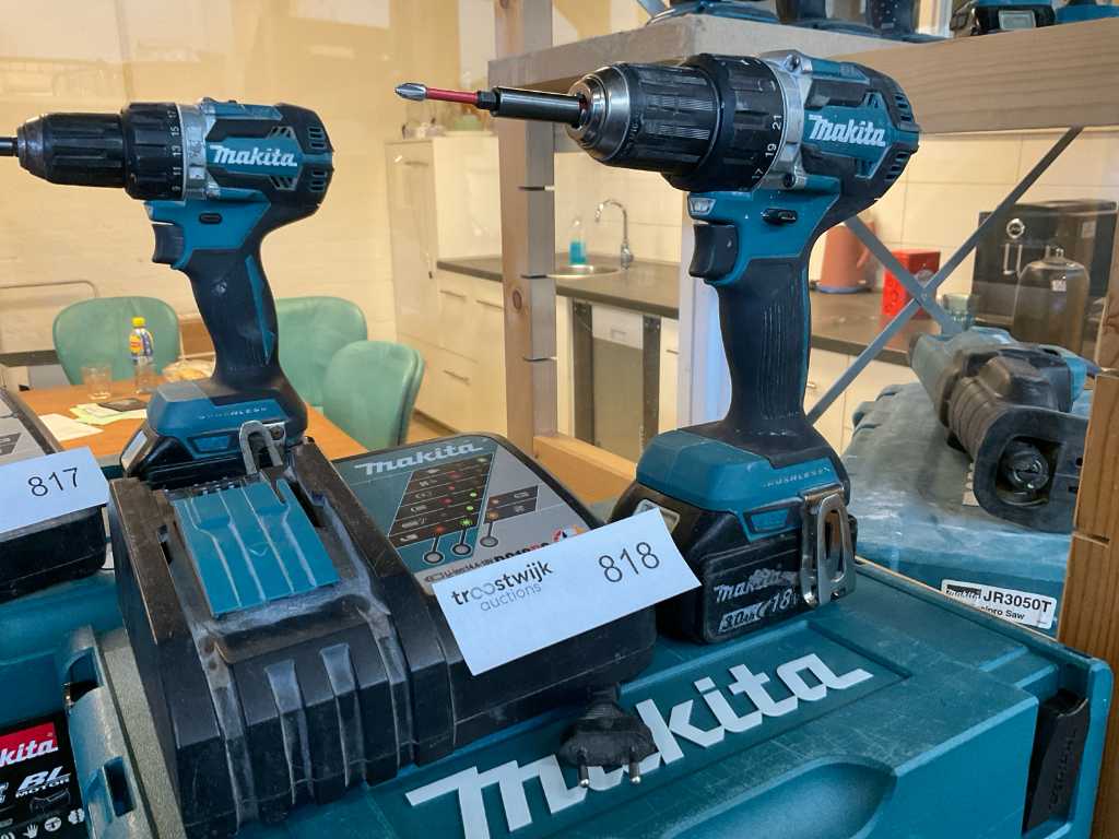 2022 Makita DDF484 Drill Driver Troostwijk Auctions