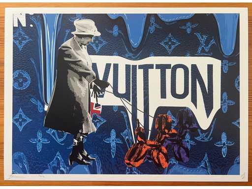 DEATH NYC: Vuitton Queen & Koons Dog