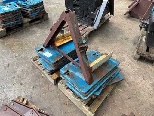 Ford Frontgewicht "675 kg"
