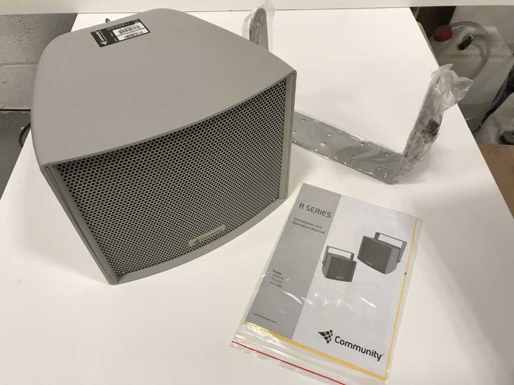 Community R35COAX Loudspeaker Speaker in doos geleverd