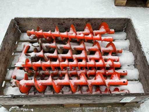 Diverse grondboor (9x)