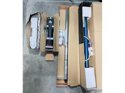 Sistema di molle a pavimento Dorma e vari motori tubolari - BTS 80 - Altri appaltatori (4x)