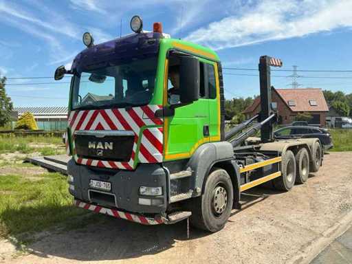 2010 MAN TGS 35.440 Camion cu cârlig pentru containere