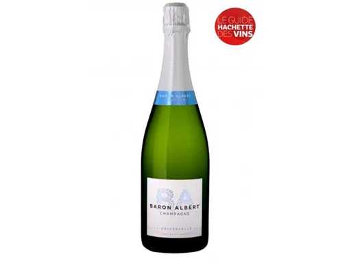 Champagne Baron Albert - L'universelle Brut - * Guide Hachette - Champagne (12x)