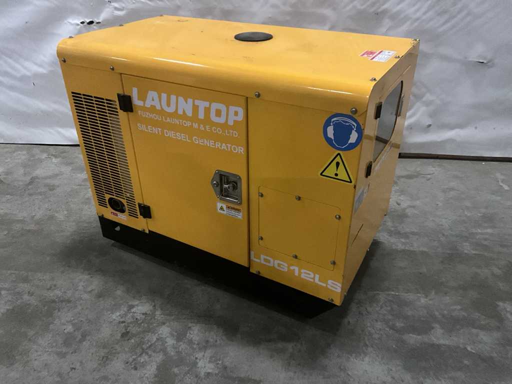 2011 Launtop LDG12LS SILENT diesel generator 11KW (ongebruikt)
