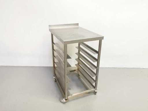 PROFFIL - Masă de lucru din oțel inoxidabil