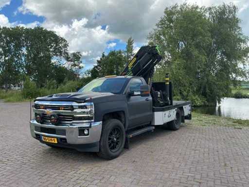 Chevrolet - 2018 - Silverado - Truck met Elektrische Palfinger Kraan