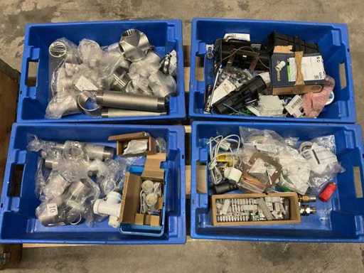 Lotto di materiale per l'installazione