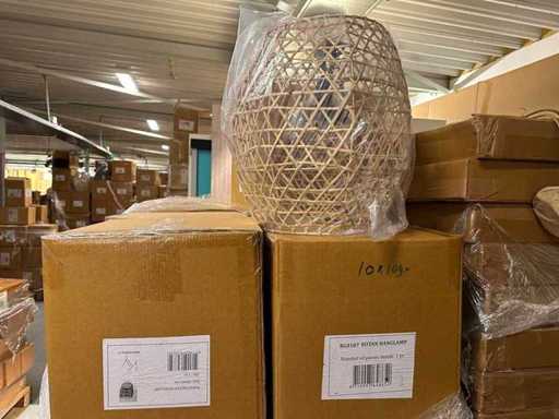 Pallet Partij Woondecoratie – Mix van Lampen, Vazens & Decoratie (Partijhandel)