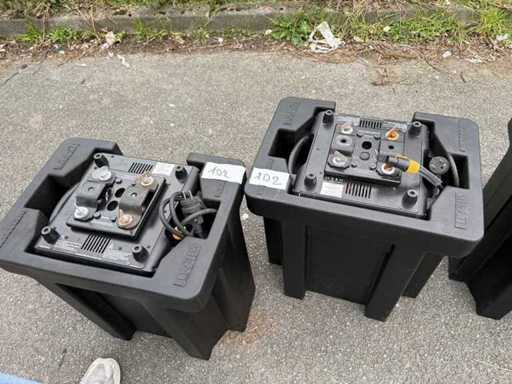 Ayrton - Wildsun 500 - Capete mobile vândute fără husă de zbor (2x)