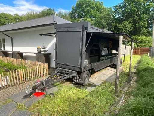 1992 Gielen M35 Professional Food Truck Trailer in Outdoor Kitchen Style – Fully Foldable