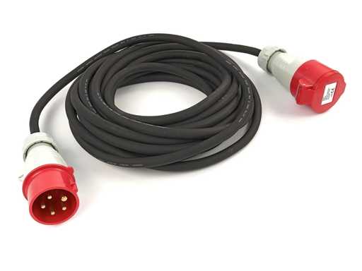 HBM 400 Volt Professionele Verlengsnoeren 10 meter