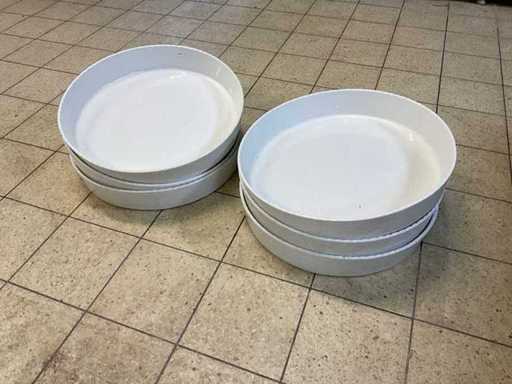 Hendi 784815 hittebestendige ovenschalen (6x)
