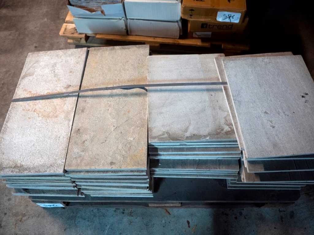 Natural stone tiles 8m²