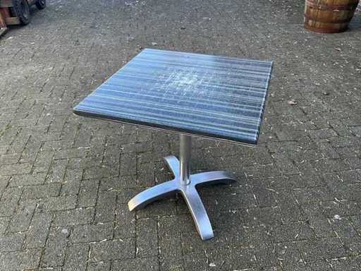 Tables de terrasse en aluminium (4x)