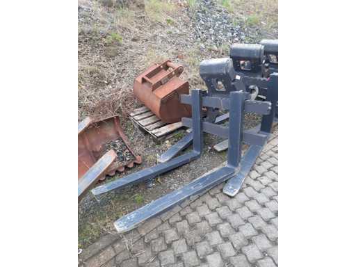 Élévateur de palette MECALAC Accessoire de pelleteuse