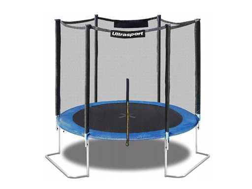 Ultrasport Garden Trampolin Wave 251 mit Safety Network