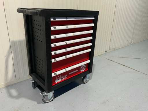 Ultra Force Equipment - Tool trolley 7 drawers filled