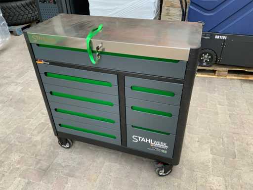 Stahlwerk Germany SW22 755-częściowy wózek narzędziowy